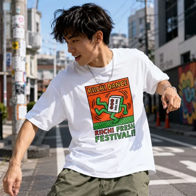 RIICHI DANCE FESTIVAL 麻雀Tシャツ