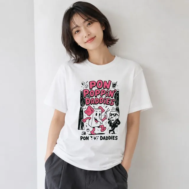 PON POPPIN 麻雀Tシャツ