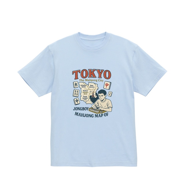 TOKYO Mahjong City 麻雀Tシャツ
