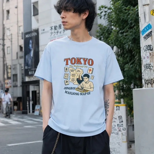 TOKYO Mahjong City 麻雀Tシャツ