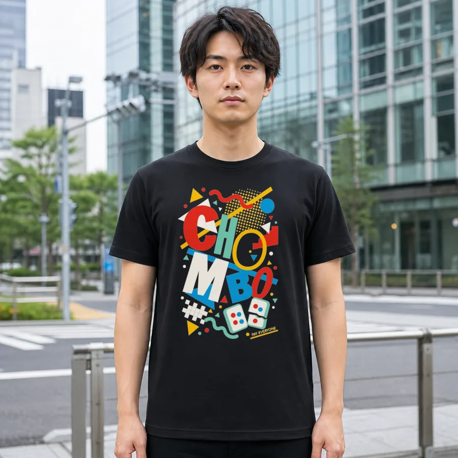 MAHJONG CHOMBO 麻雀Tシャツ