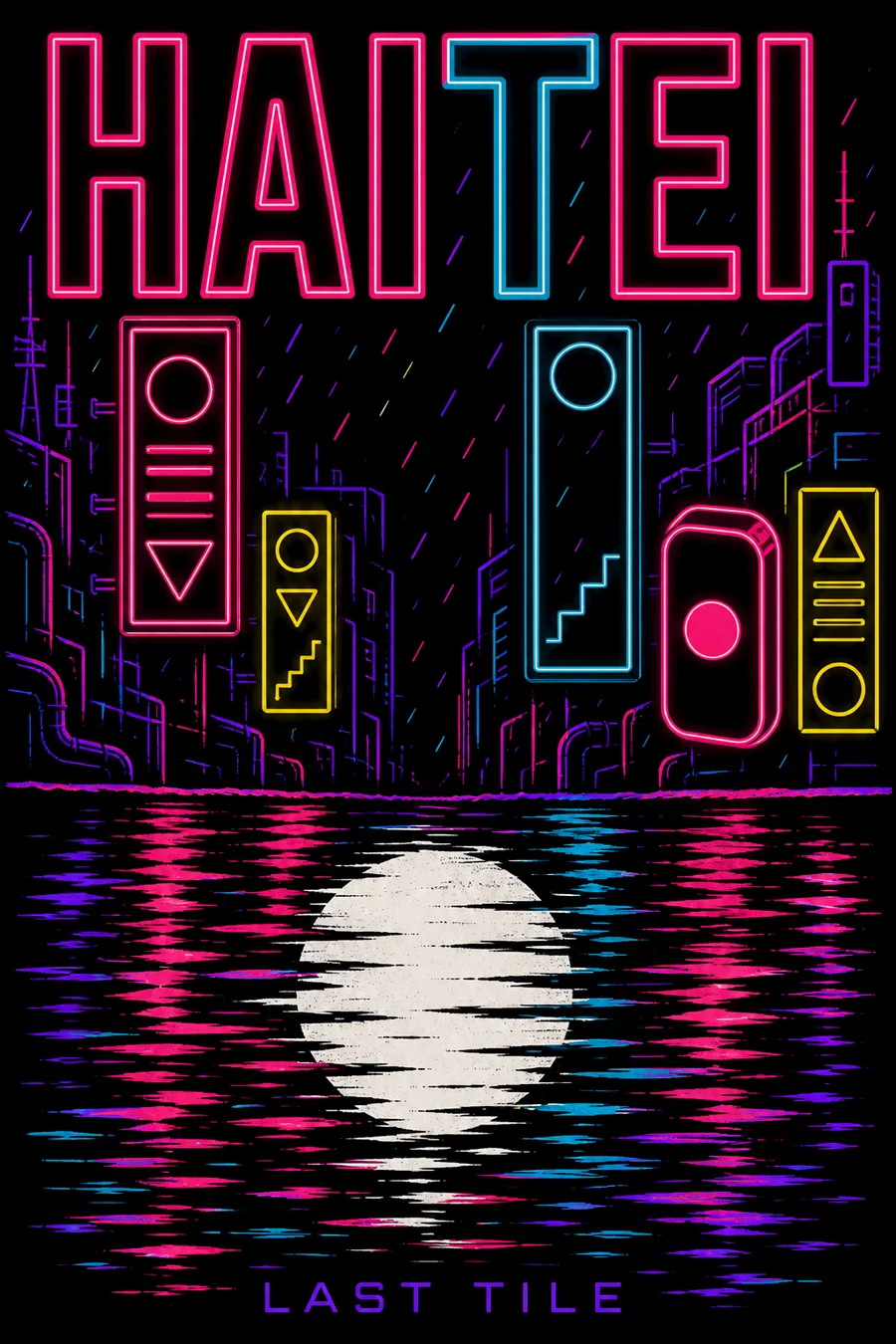 MAHJONG HAITEI プリントデザイン原画