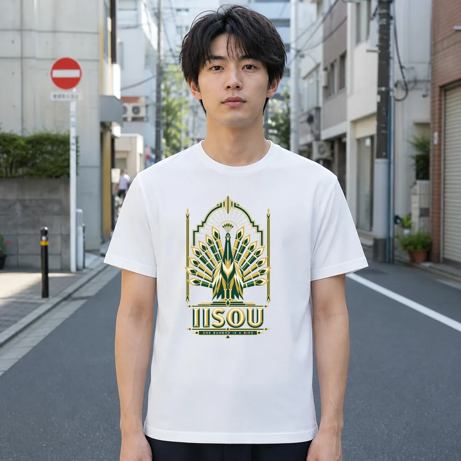 MAHJONG IISOU 麻雀Tシャツ