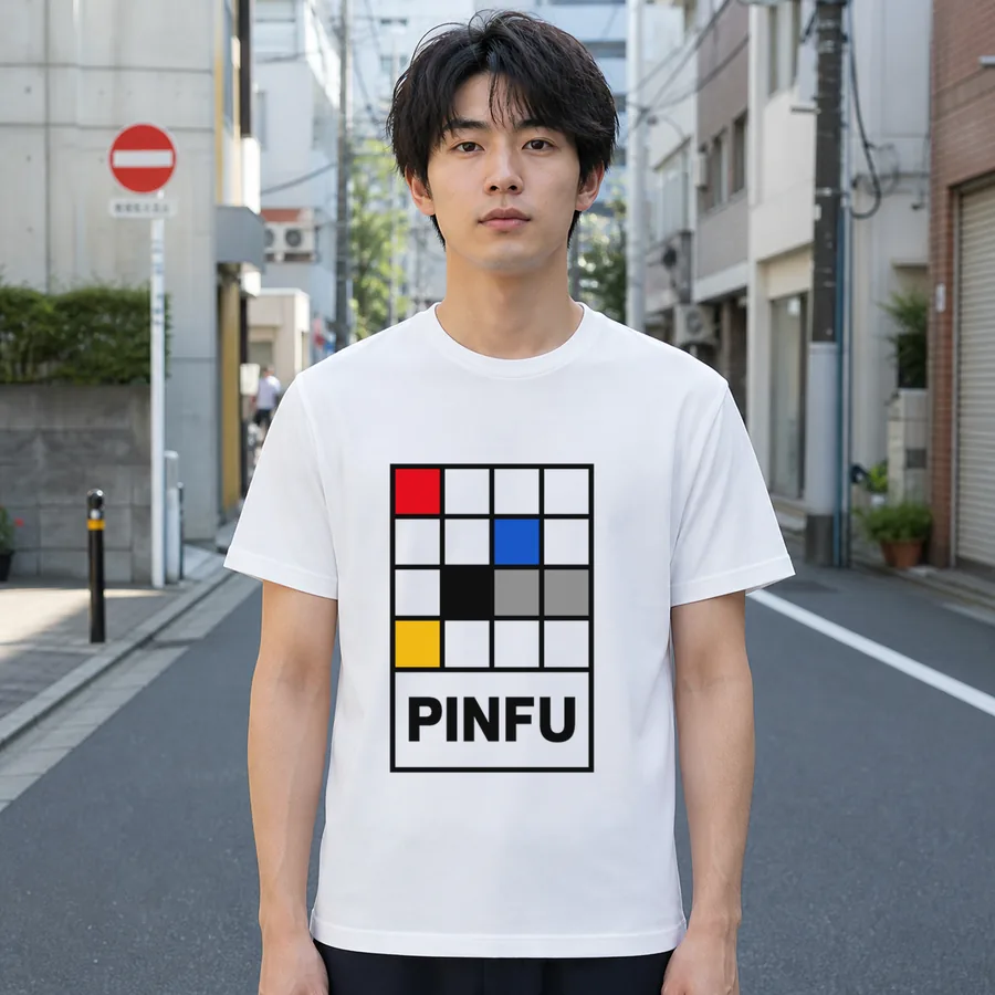 MAHJONG PINFU 麻雀Tシャツ